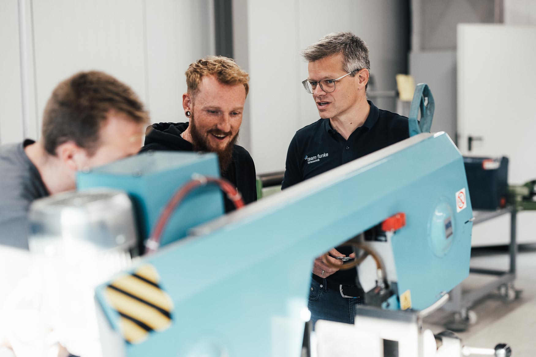 Werkstatt von Funke Klimatechnik im Neubau in Wildeshausen